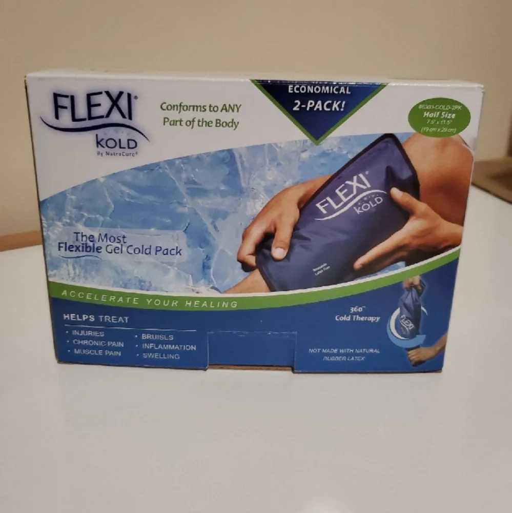 Flexi Kold by NatraCure Economical 2 Pack Ice Pack